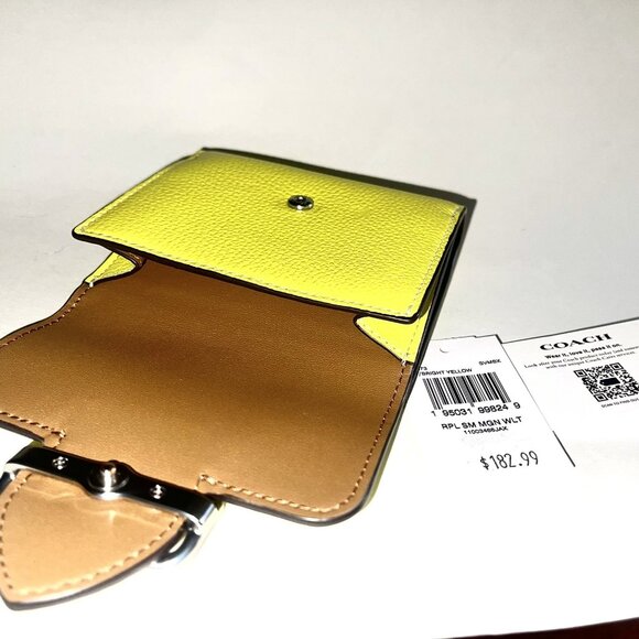 NWT COACH NEW Small Morgan Snap Wallet - Picture 7 of 16